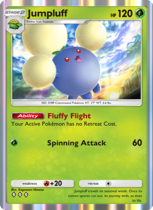 Jumpluff - Pokémon TCG Card