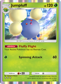 Jumpluff - pokemon TCG Card