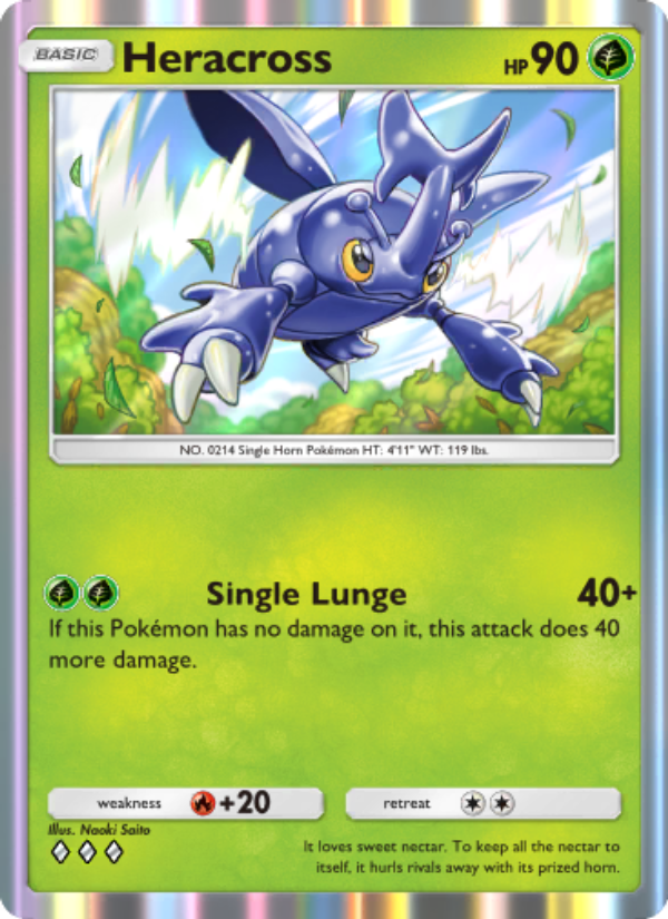 Heracross - Pokémon TCG Card