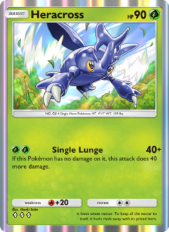 Heracross - pokemon TCG Card