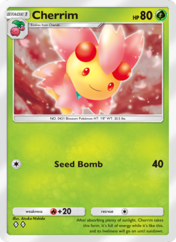 Cherrim - Pokémon TCG Card