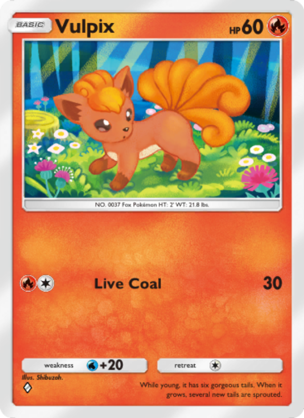 Vulpix - Pokémon TCG Card