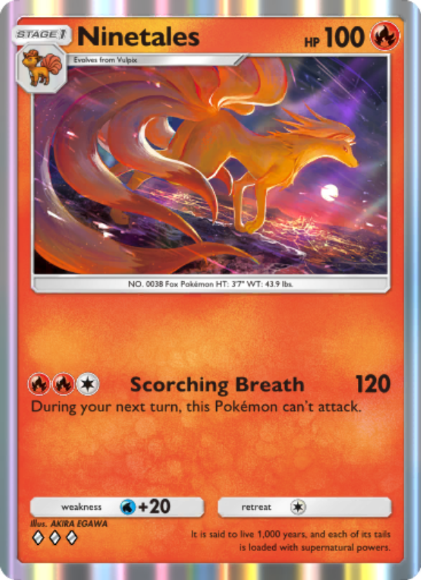 Ninetales - Pokémon TCG Card