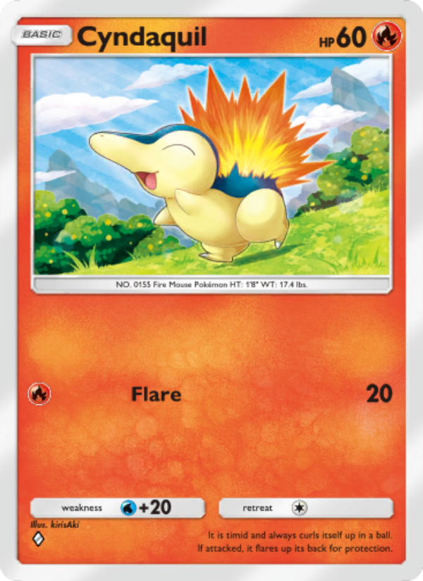 Cyndaquil - Pokémon TCG Card