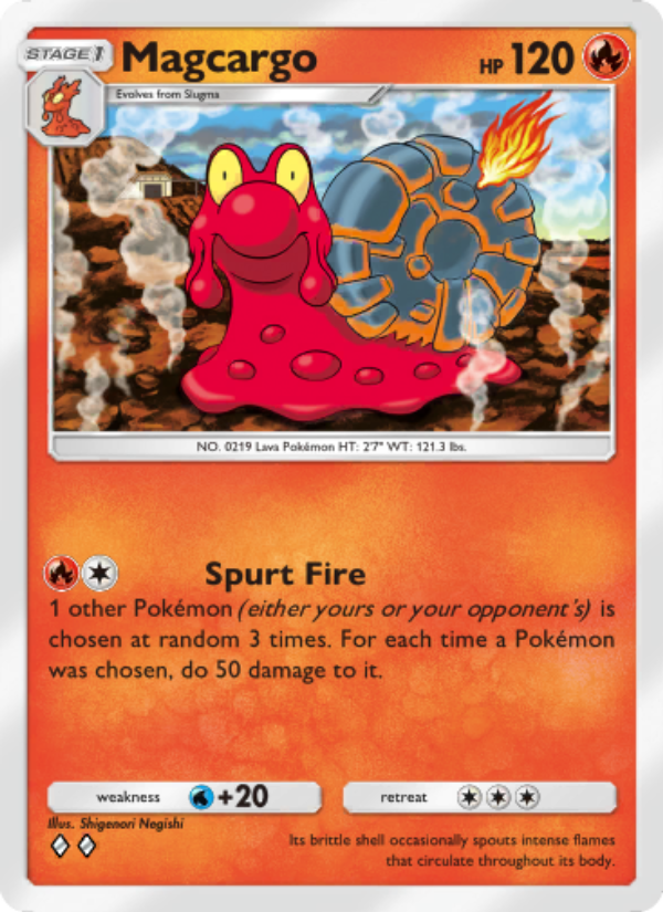 Magcargo - Pokémon TCG Card