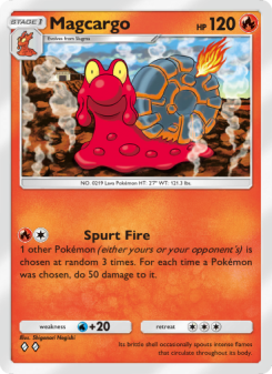 Magcargo - pokemon TCG Card