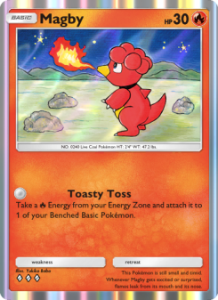 Magby - pokemon TCG Card