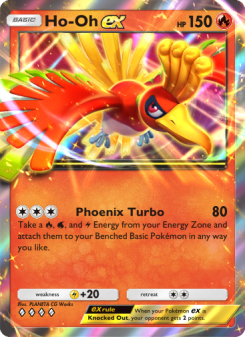 Ho-Oh ex - pokemon TCG Card