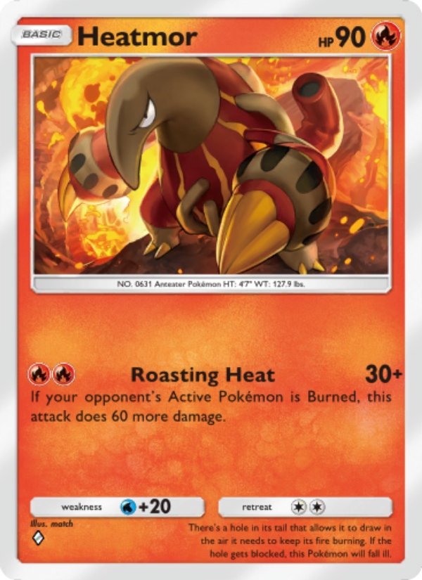 Heatmor - Pokémon TCG Card