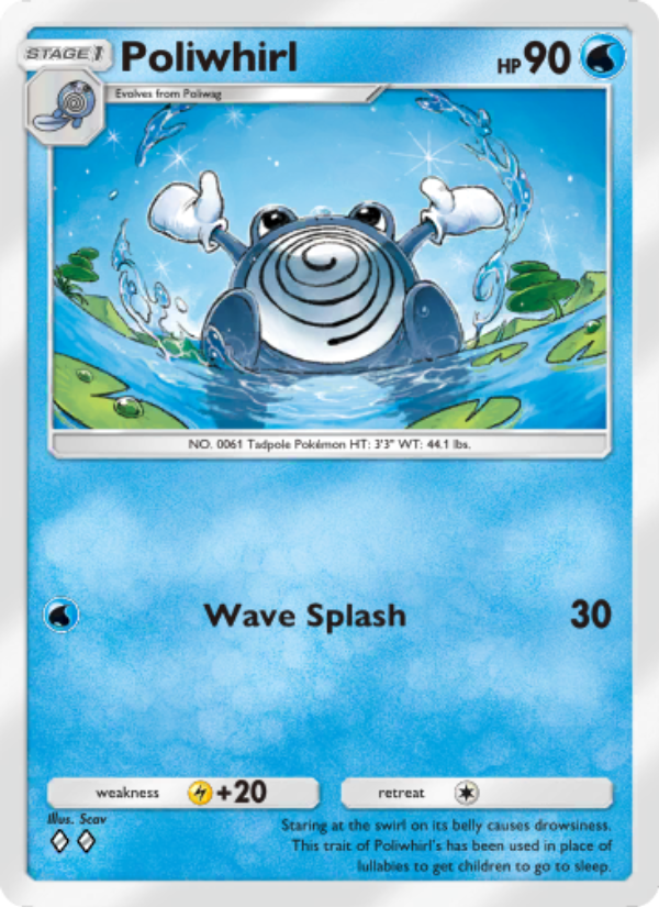 Poliwhirl - Pokémon TCG Card