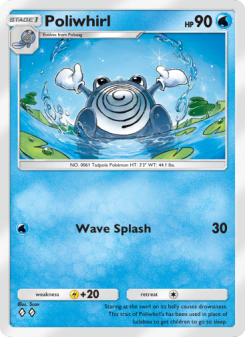 Poliwhirl - pokemon TCG Card