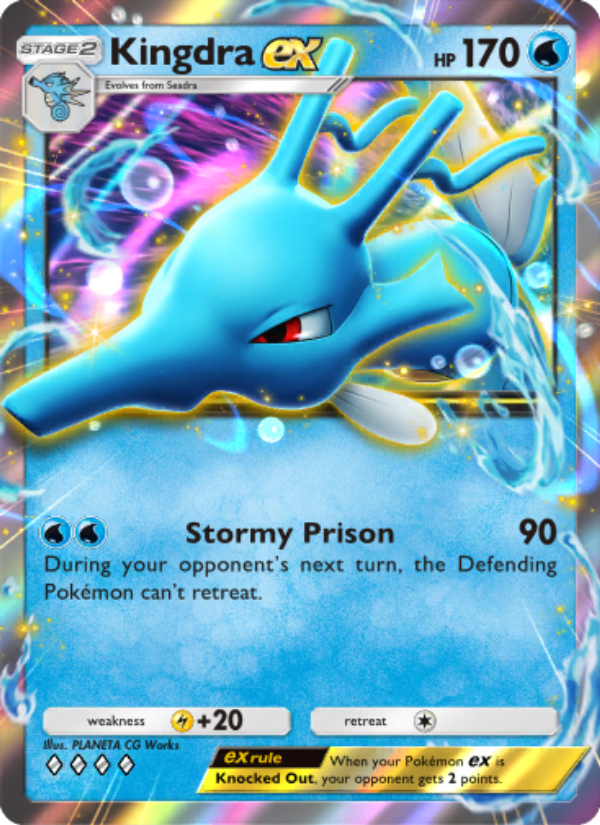 Kingdra ex - Pokémon TCG Card