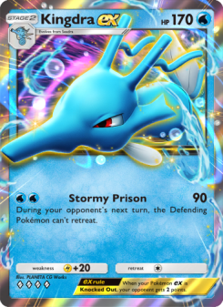 Kingdra ex - pokemon TCG Card