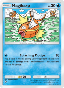 Magikarp - pokemon TCG Card