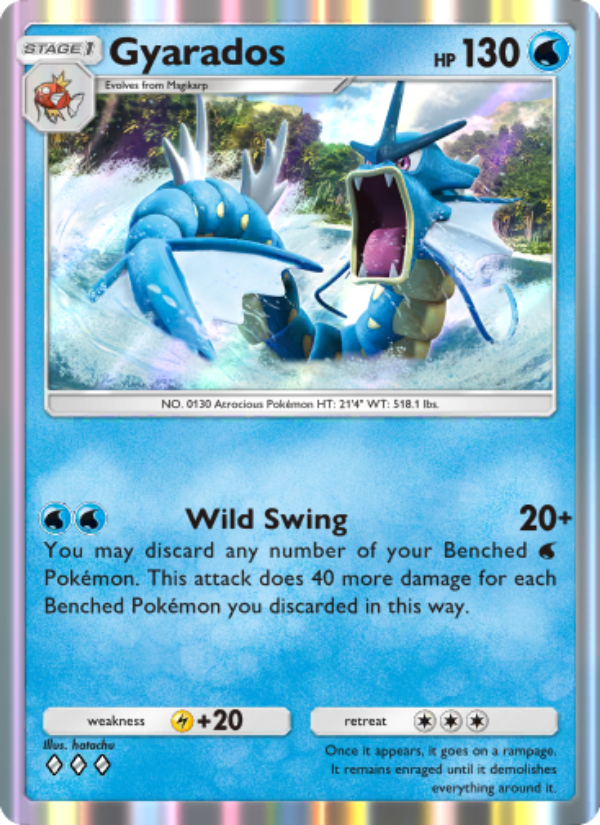 Gyarados - Pokémon TCG Card