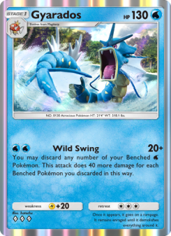 Gyarados - pokemon TCG Card