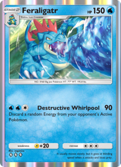 Feraligatr - pokemon TCG Card