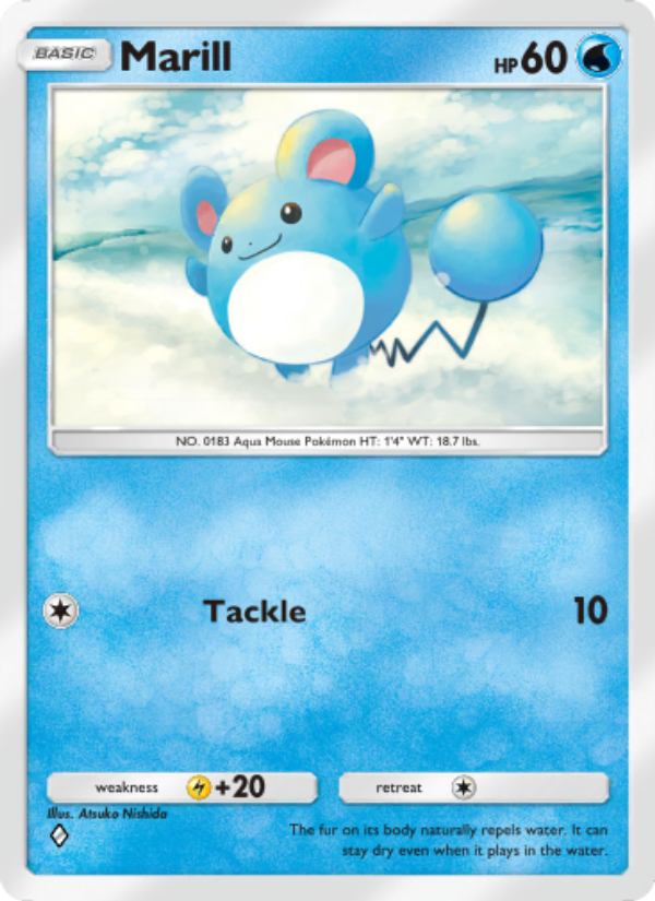 Marill - Pokémon TCG Card