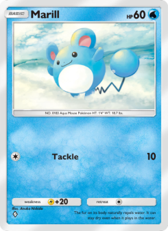 Marill - pokemon TCG Card