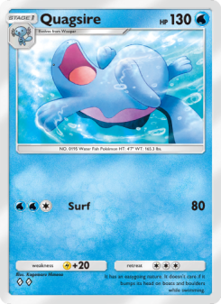 Quagsire - pokemon TCG Card