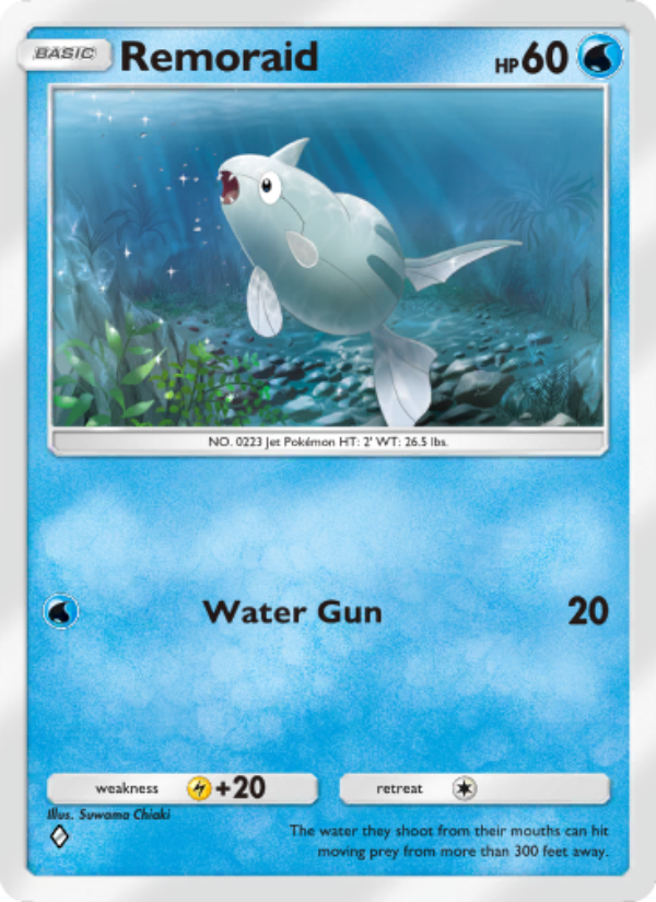 Remoraid - Pokémon TCG Card