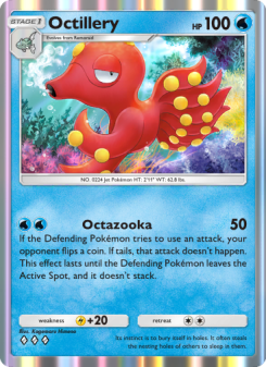 Octillery - pokemon TCG Card