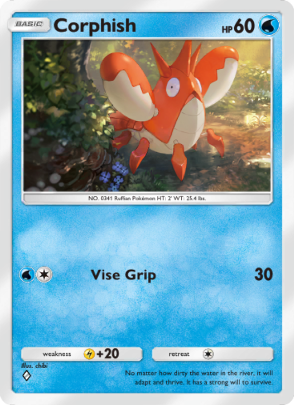 Corphish - Pokémon TCG Card