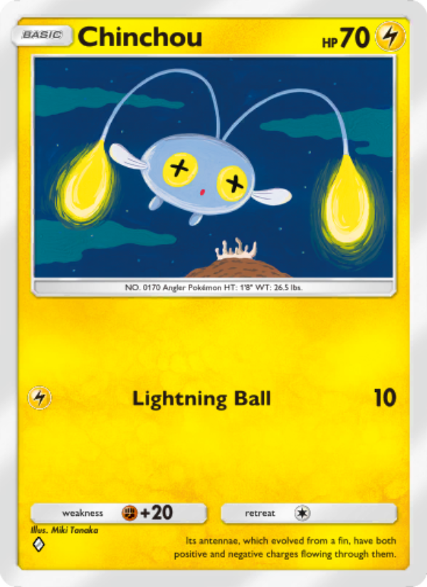 Chinchou - Pokémon TCG Card