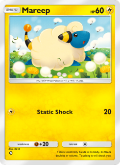Mareep - pokemon TCG Card