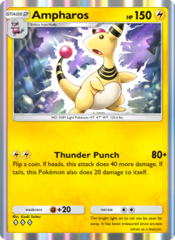 Ampharos - pokemon TCG Card