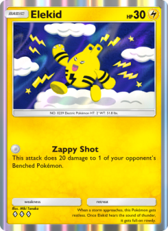 Elekid - pokemon TCG Card
