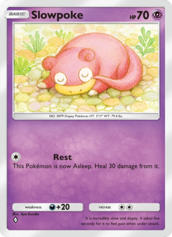 Slowpoke - Pokémon TCG Card