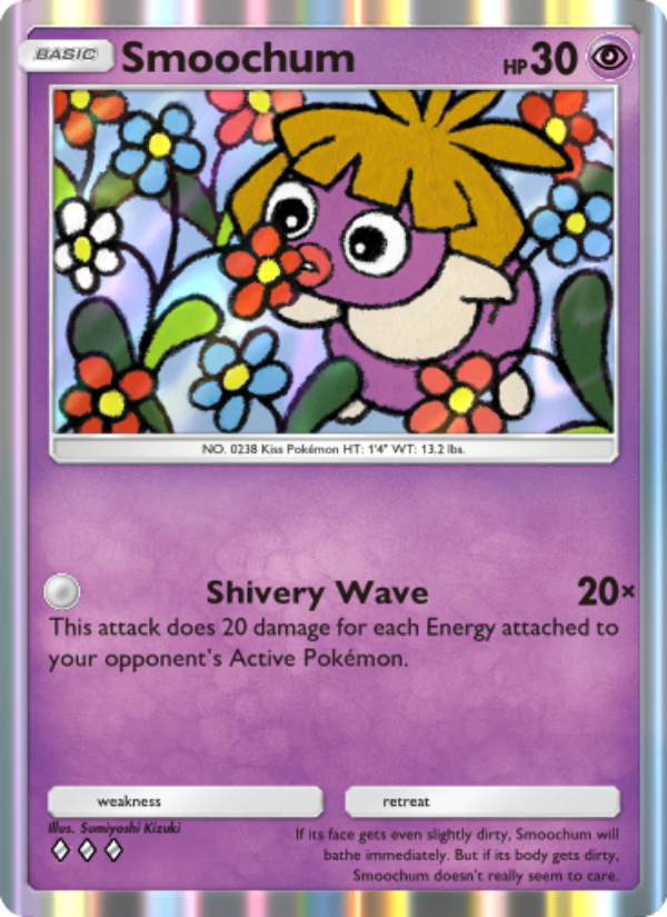 Smoochum - Pokémon TCG Card