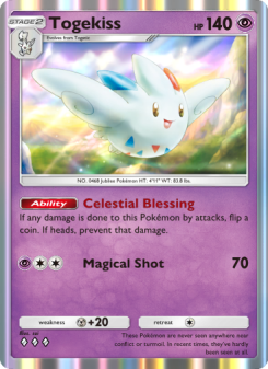 Togekiss - pokemon TCG Card