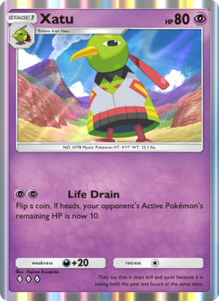 Xatu - pokemon TCG Card