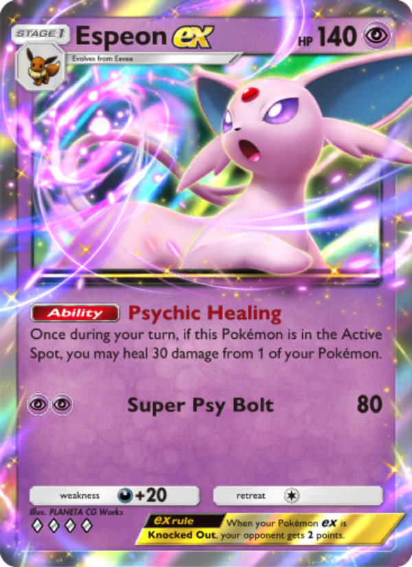 Espeon ex - Pokémon TCG Card