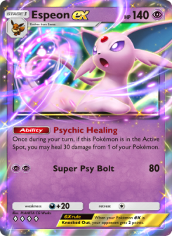 Espeon ex - pokemon TCG Card