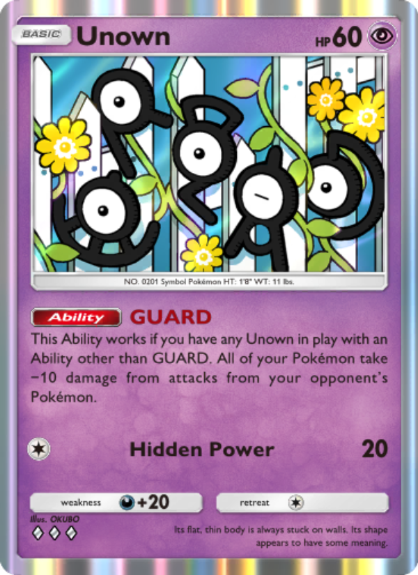Unown - Pokémon TCG Card