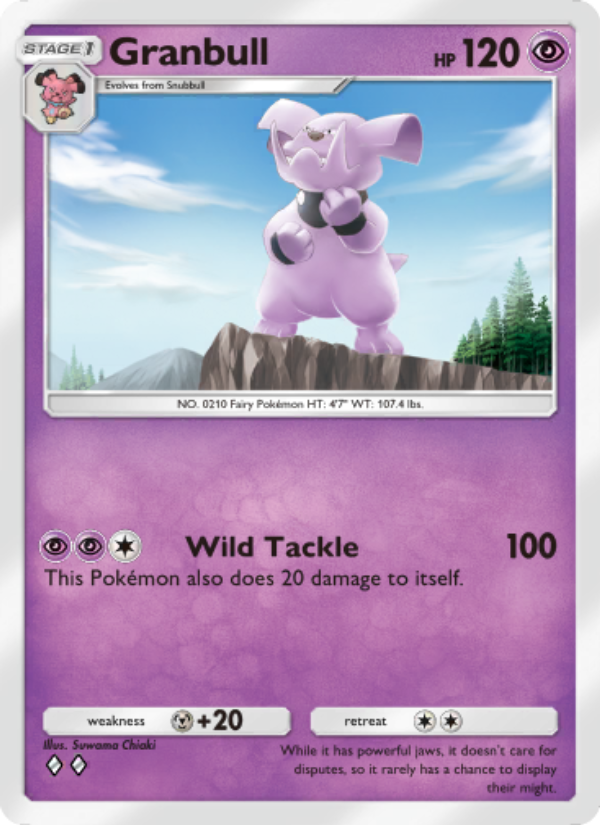 Granbull - Pokémon TCG Card