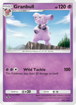 Granbull - pokemon TCG Card