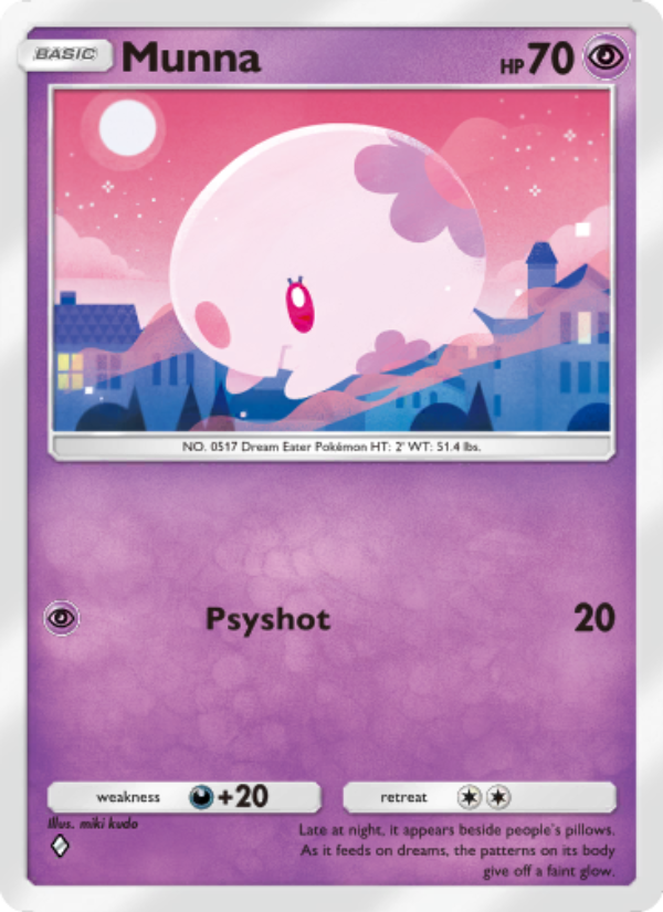 Munna - Pokémon TCG Card