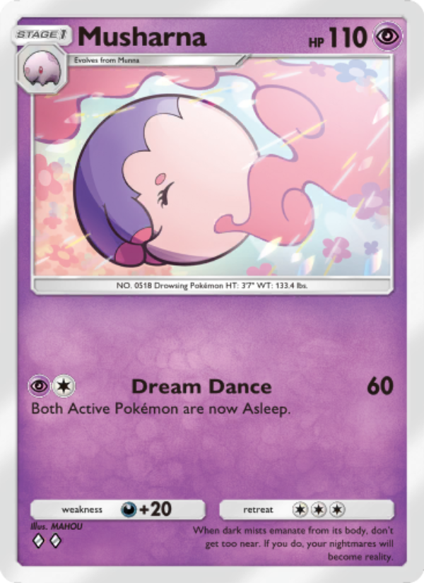Musharna - Pokémon TCG Card