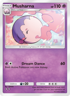 Musharna - pokemon TCG Card
