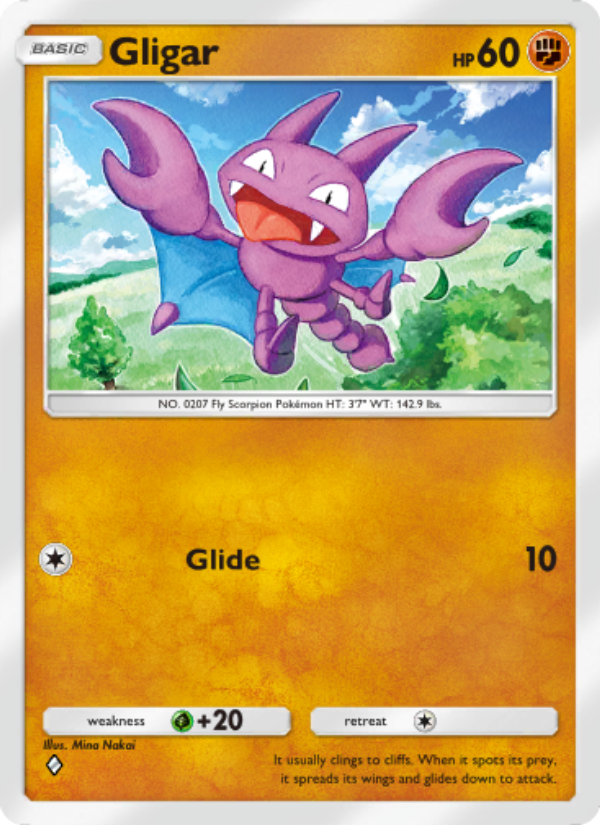 Gligar - Pokémon TCG Card