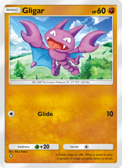 Gligar - pokemon TCG Card