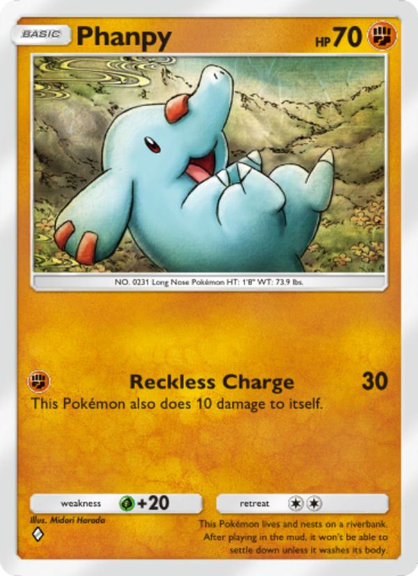 Phanpy - Pokémon TCG Card