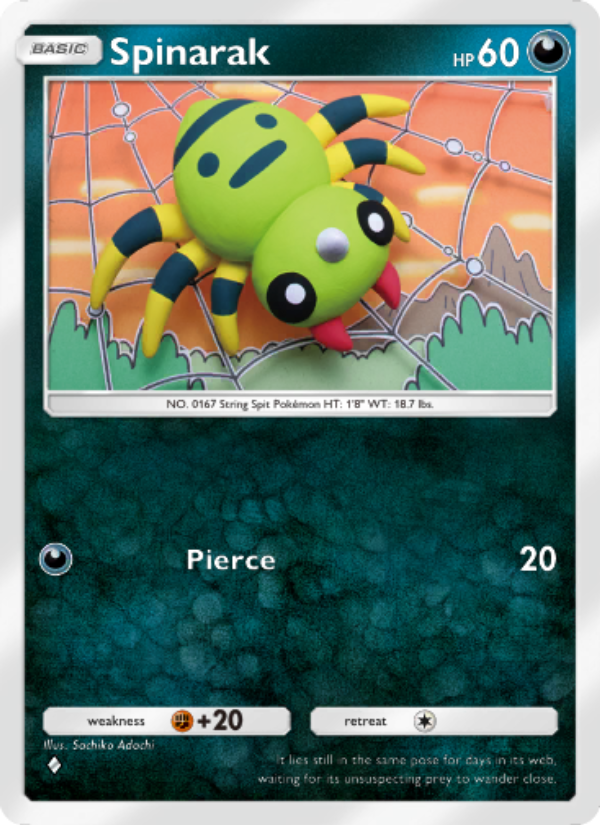 Spinarak - Pokémon TCG Card