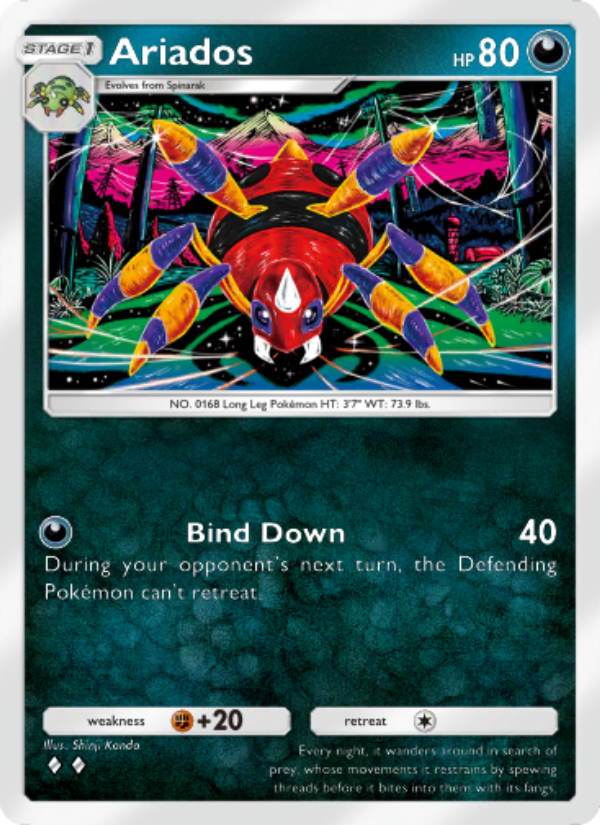 Ariados - Pokémon TCG Card