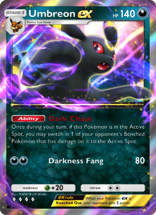 Umbreon ex - Pokémon TCG Card