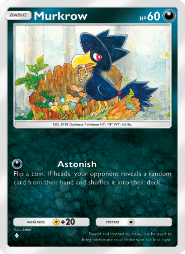 Murkrow - Pokémon TCG Card